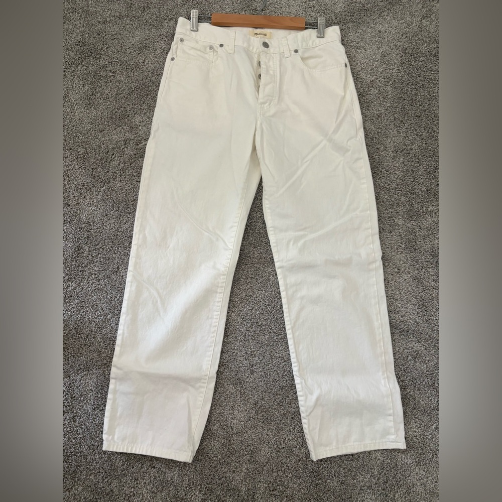 Madewell Low Slung Straight Jeans